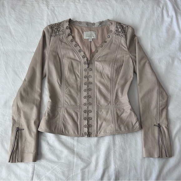 hinge Jackets & Blazers - Hinge tan leather jacket